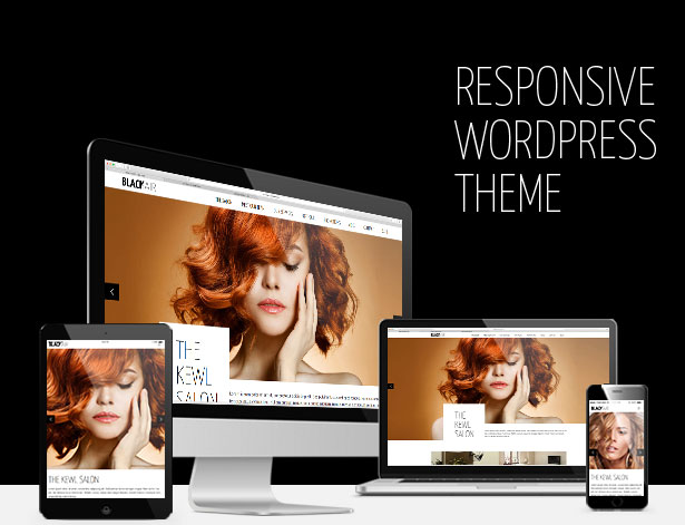 Blackair - One Page WordPress Theme for Hair & Beauty Salon - 2