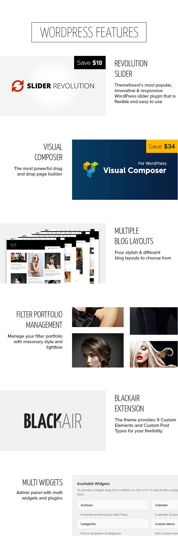 Blackair - One Page WordPress Theme for Hair & Beauty Salon - 9